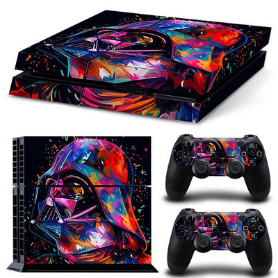 StarWars Printing Game Console Vinyl Skin Sticker pentru PlayStation 4 PS4 PS 4 Controller GamePad Decal Cover Film de protecție Para