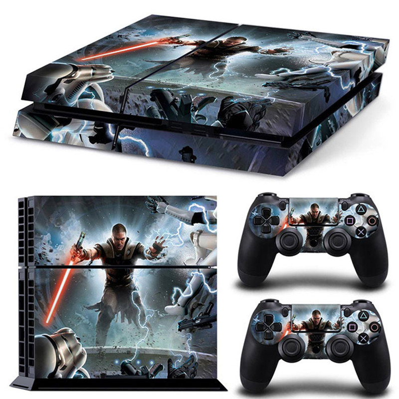 StarWars Printing Game Console Vinyl Skin matrica PlayStation 4 PS4 PS4 kontrollerhez GamePad matrica borító védőfólia para