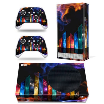 GAMEGENIXX Skin Sticker Graffiti Design Защитно винилово покритие Пълен комплект за конзола Xbox Series S и 2 контролера