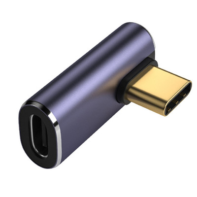 USB C vīrišķais–sieviešu adapteris, īpaši mazs, 40 Gbps ātra datu pārsūtīšana, 100 W ātra uzlāde, 10 GB faili, 5 sekunžu pārraide