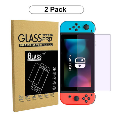 2 csomagos üveg kijelzővédő fólia Nintendo Switch Tempered Glass Anti Blue Light Nintend Switch Lite Ns Lite Switch Glass 9H-hoz