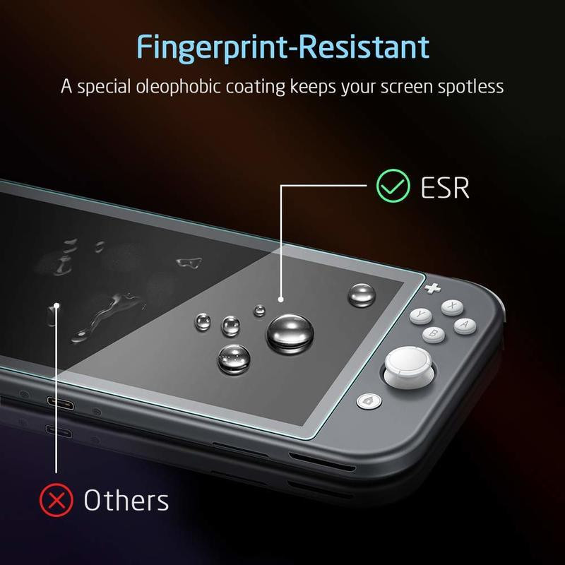 Karštas 1 vnt. apsauginis stiklas, skirtas Nintend Switch grūdinto stiklo ekrano plėvelė, skirta Nintendos Switch lite NS stiklo priedams