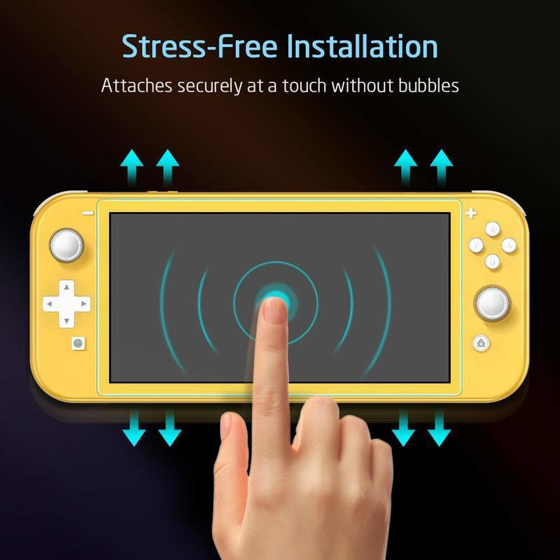 Karštas 1 vnt. apsauginis stiklas, skirtas Nintend Switch grūdinto stiklo ekrano plėvelė, skirta Nintendos Switch lite NS stiklo priedams