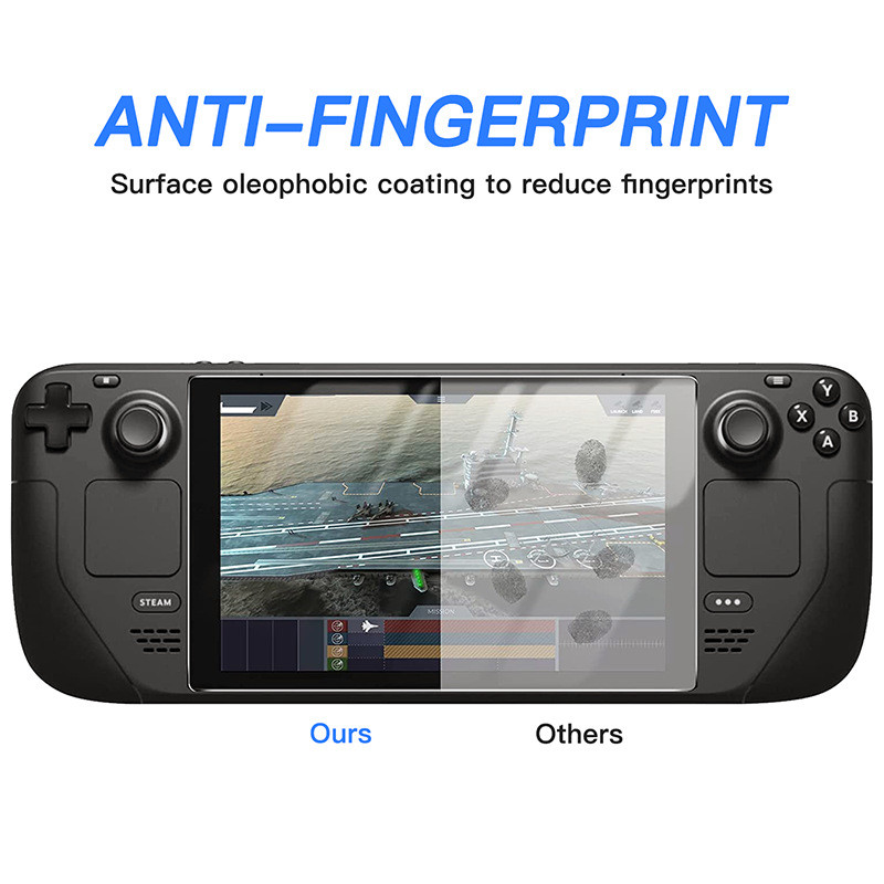 Edzett üveg védőfólia védőfólia Anti Blue Ray képernyővédő fólia Steam Deck játékkonzol Steam Deck tartozékokhoz