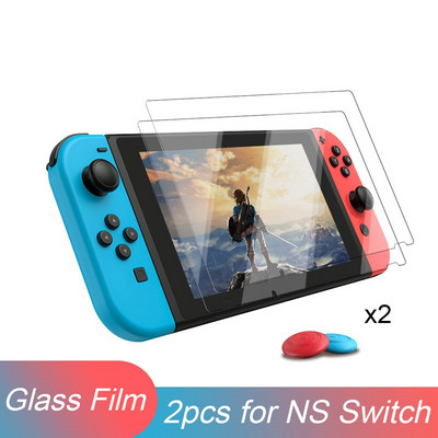 Protector ecran din sticla securizata Switch Premium Film compatibil Nintendo Switch Protector temperat pentru Switch Oled