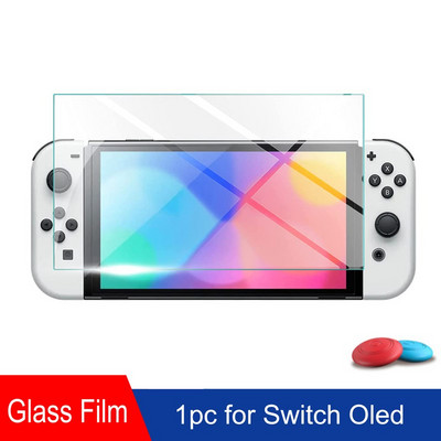Protector ecran din sticla securizata Switch Premium Film compatibil Nintendo Switch Protector temperat pentru Switch Oled