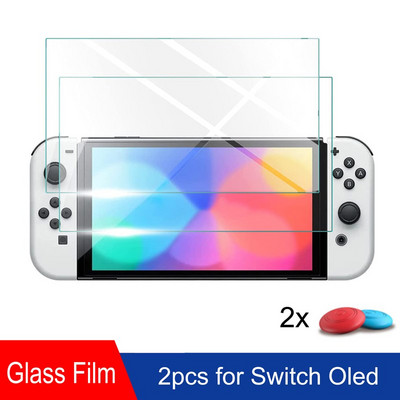 Protector ecran din sticla securizata Switch Premium Film compatibil Nintendo Switch Protector temperat pentru Switch Oled