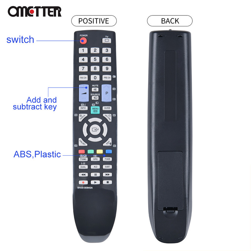 BN59-00940A Samsung TV távirányítóhoz LE37B530 LE32B530 LE40B550