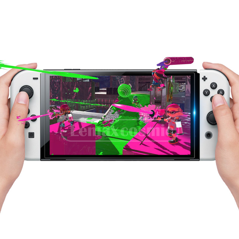 Kaljeno staklo za zaštitu zaslona LCD zaštitna folija za Nintendo Switch OLED NS Lite