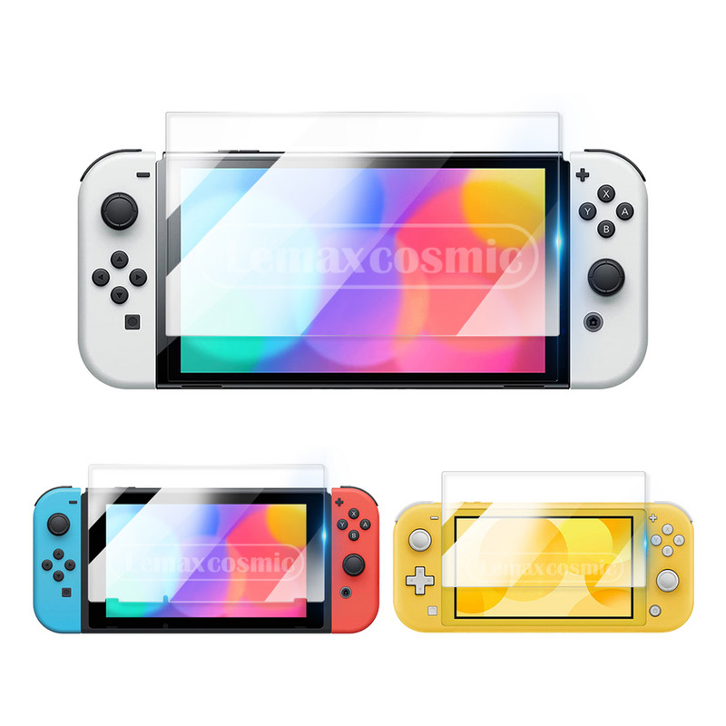 Kaljeno staklo za zaštitu zaslona LCD zaštitna folija za Nintendo Switch OLED NS Lite