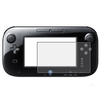 3 τεμ Clear Screen Protector Film for Nintendo Wii U Gamepad Remote Controller Anti-scratch Screen Protectors