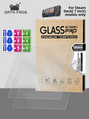 DATA FROG skaidri ekrano apsauga, skirta Steam Deck grūdinto stiklo dėklui, ekrano apsauganti nuo įbrėžimų plėvelė, skirta garų denio priedams