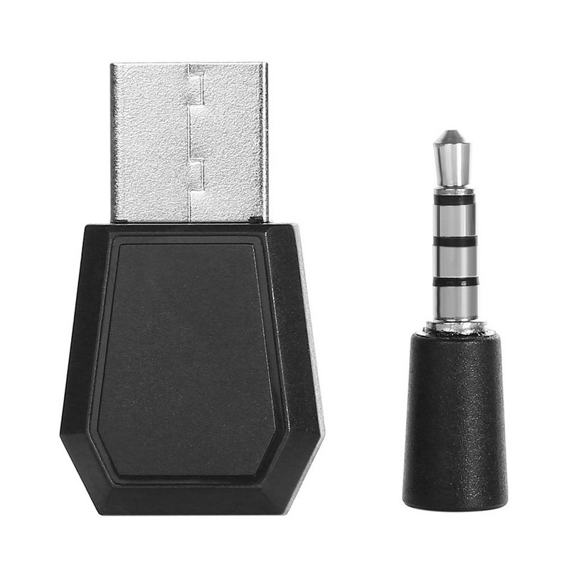 Mini USB Headset Bluetooth 4.0 Adapter Dongle Receiver Sony PS4 vezeték nélküli kontrollerhez Gamepad Joystick játéktartozékok