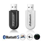 Δέκτης ήχου Bluetooth διπλής εξόδου Ασύρματο USB Δέκτης μουσικής Προσαρμογέας Aux
