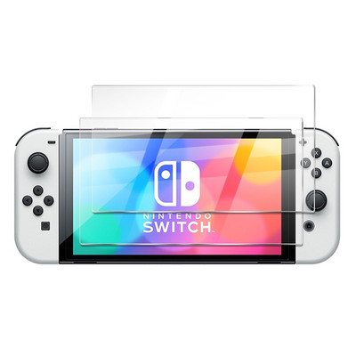 1-3 csomag védő edzett üveg Nintend Switch OLED képernyővédő fólia Nintendos Switch Lite NS üvegtartozékokhoz
