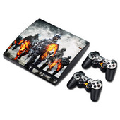 Vinyl Skin cover PS3 vékony bakelit matrica konzolhoz és kontroller matricához
