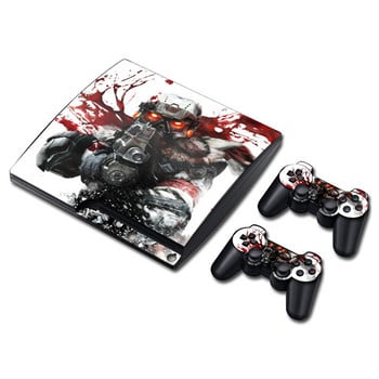 Vinyl Skin cover За PS3 тънка винилова стикерна конзола и етикет на контролера