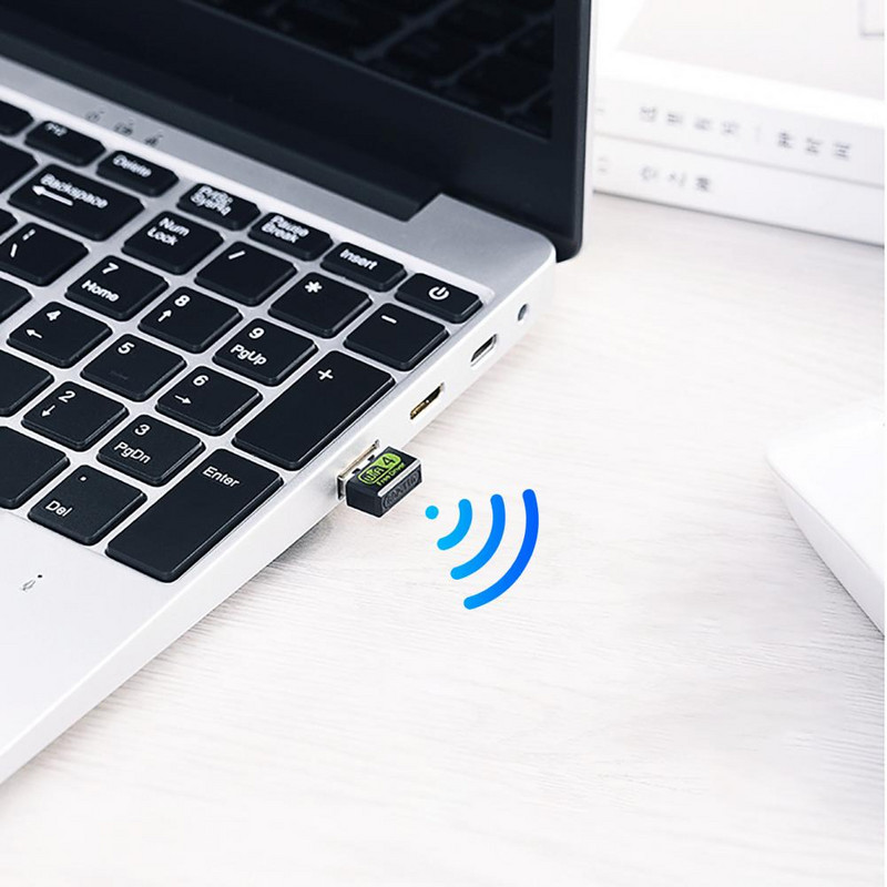 USB WiFi kortelė Mažos energijos sąnaudos Didelė darbinė temperatūra Lengva 150Mbps RTL8188 Greitas belaidis WiFi raktas