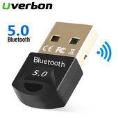USB Bluetooth 5.0 adaptera uztvērējs RTL8761B bezvadu Bluetooth sargspraudnis 4.0 mūzikas mini Bluetooth raidītājs personālajam datoram