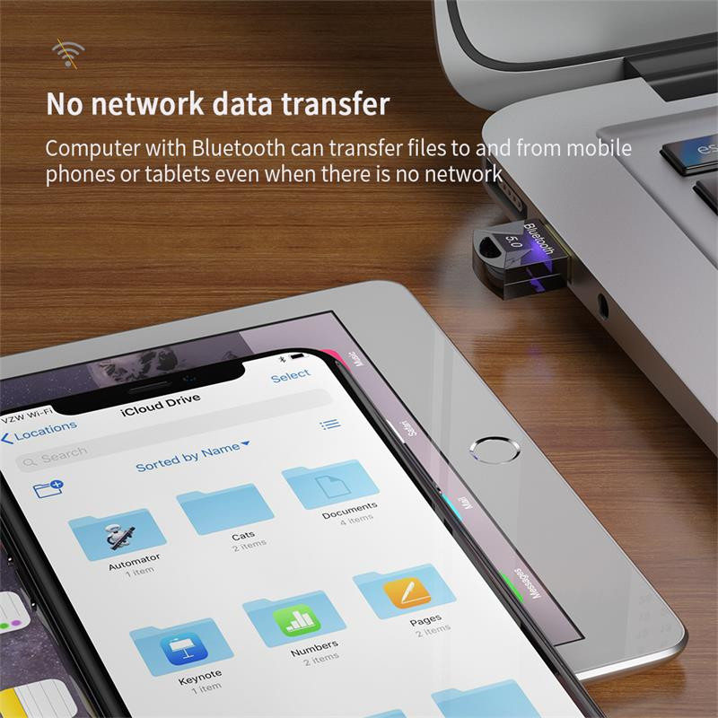 USB Bluetooth 5.0 adaptera uztvērējs RTL8761B bezvadu Bluetooth sargspraudnis 4.0 mūzikas mini Bluetooth raidītājs personālajam datoram