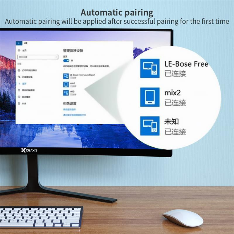 USB Bluetooth 5.0 adaptera uztvērējs RTL8761B bezvadu Bluetooth sargspraudnis 4.0 mūzikas mini Bluetooth raidītājs personālajam datoram