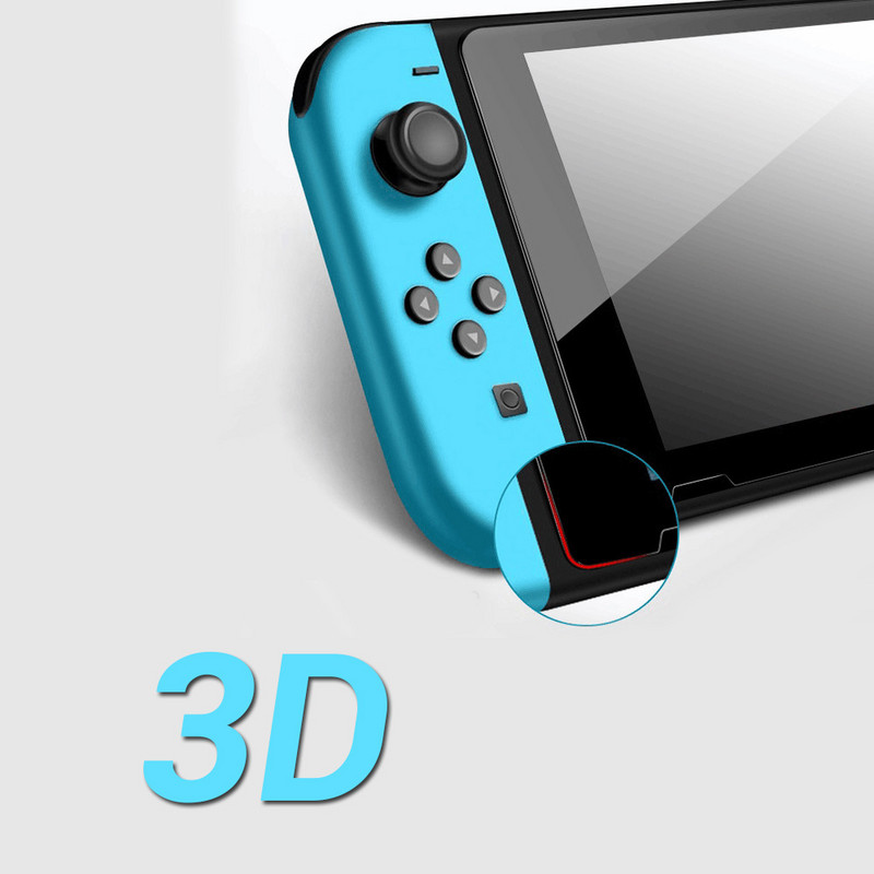 Nintendo switch i switch lite zaštitna stakla od kaljenog stakla 3D potpuna zaštitna folija za zaštitu od udaraca
