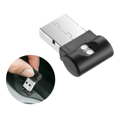 1PC USB Mini Car Atmosphere Light USB Wireless LED Εσωτερικό Αυτοκινήτου Νέον Φωτιστικό Περιβάλλοντος Εσωτερικό Αυτοκινήτου Κοσμήματα Αξεσουάρ αυτοκινήτου Εσωτερικό
