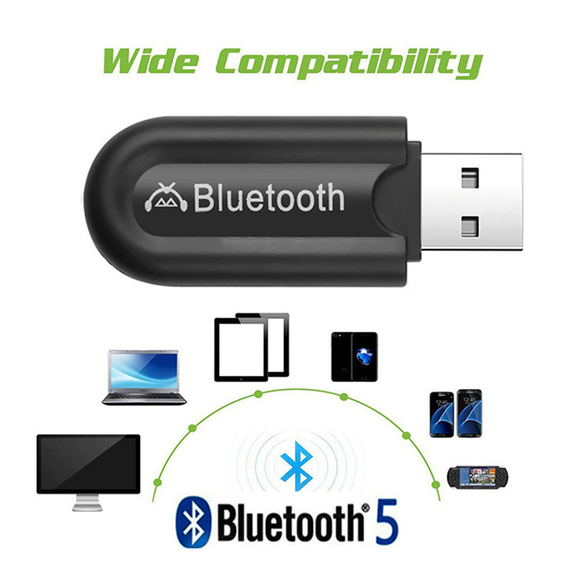 Dvostruki izlaz Bluetooth audio prijemnik Usb bežični glazbeni auto prijemnik Aux adapter