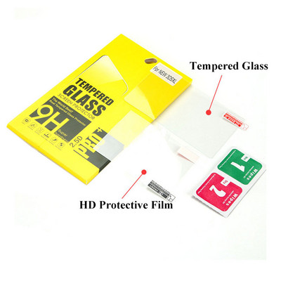 JCD grūdintas stiklas naujam 2DS XL LL Viršutinė apatinė ekrano apsauga Žaidimų konsolės apsauginė plėvelė, skirta 3DS XL / Naujam 3DS XL LL