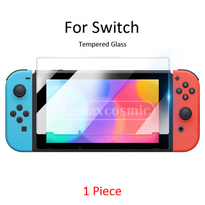 Film de sticlă securizată HD Accesorii Protector de ecran Protectie la atingere antiexplozie pentru Nintendo Switch NS