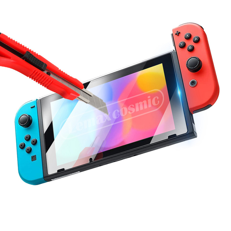 Film de sticlă securizată HD Accesorii Protector de ecran Protectie la atingere antiexplozie pentru Nintendo Switch NS