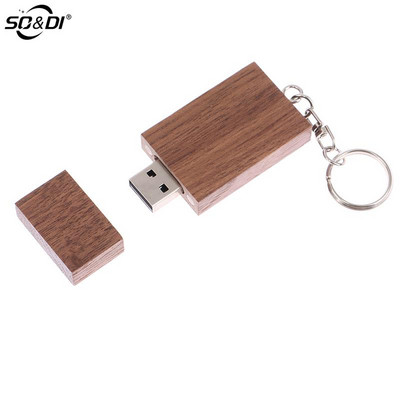 USB-mälupulk puidust bambusest USB 2.0 Memory Stick Pendrive 4 GB 8 GB 16 GB 32 GB 64 GB USB mälupulga pendrive pulmakink