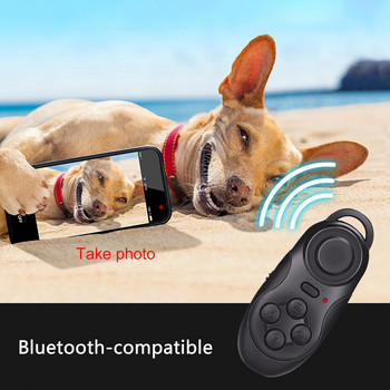 Мини Bluetooth геймпад Безжичен V4.0 VR контролер Дистанционна подложка Геймпад Акумулаторна VR Vidoe игра Selfie Flip E-Book PPT мишка