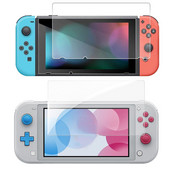Zaštitna folija od kaljenog stakla, prozirna zaštita za cijeli zaslon, zaštitna zaštita za Nintend Switch Oled NS Lite, dodatna oprema za zaštitu poklopca