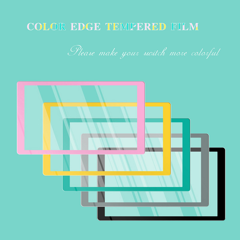 Karastatud klaaside kaitsekaitse Nintendo Switch Lite Mini NS klaasist ekraanikaitse jaoks Crystal Film HD NS Lite tarvikud