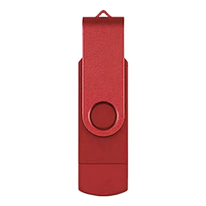 Rotējams Smart OTG USB zibatmiņas disks 32G metāla zibatmiņas disks elektroniskie piederumi C TIPA Mobilais telefons U disks OTG U disks 32g