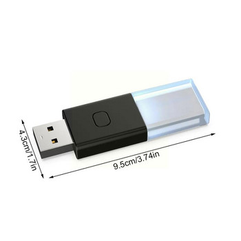 Безжичен игрови контролер приемник за Nintendo Switch USB приемник за PS4/5 Bluetooth 5.0 контролер адаптер за Xbox One D4X3