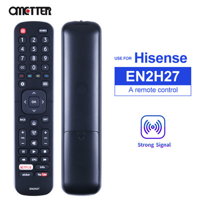 Hisense en2b27 kaugjuhtimispuldi LED-nutiteleri jaoks EN2BB27 EN2BB27HB EN2BJ27H EN2BB27H EN2H27