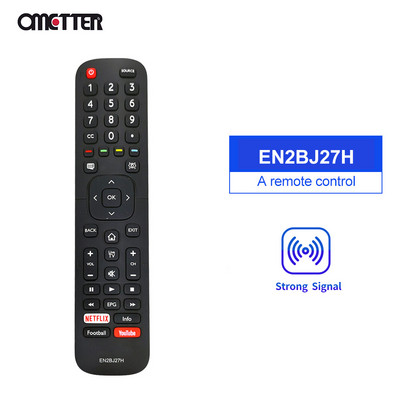 Hisense en2b27 kaugjuhtimispuldi LED-nutiteleri jaoks EN2BB27 EN2BB27HB EN2BJ27H EN2BB27H EN2H27