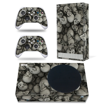 Za Xbox Series S Lubanja PVC koža Vinil naljepnica Decal Cover Console DualSense kontroleri Zaštitna naljepnica otporna na prašinu