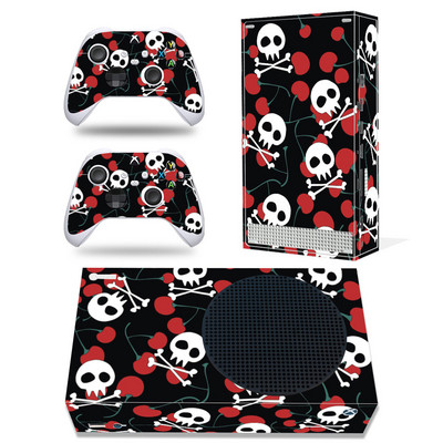 Za Xbox Series S Lubanja PVC koža Vinil naljepnica Decal Cover Console DualSense kontroleri Zaštitna naljepnica otporna na prašinu