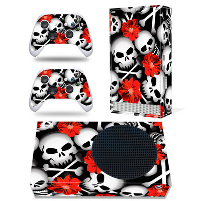 Za Xbox Series S Lubanja PVC koža Vinil naljepnica Decal Cover Console DualSense kontroleri Zaštitna naljepnica otporna na prašinu