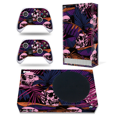 Za Xbox Series S Lubanja PVC koža Vinil naljepnica Decal Cover Console DualSense kontroleri Zaštitna naljepnica otporna na prašinu