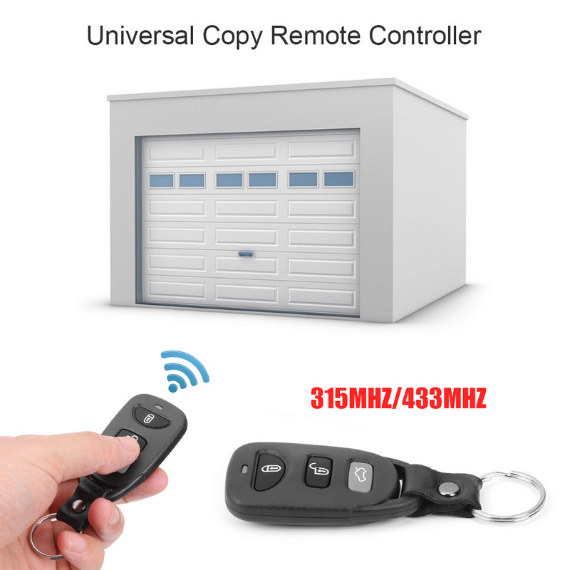 433MHZ kopijavimo nuotolinio valdymo pultas, automatinis 4 kanalų garažo vartų atidarytuvas, nuotolinio valdymo pultas kopijavimo aparatas, klonavimo kodas, automobilio raktų signalizacijos sistema