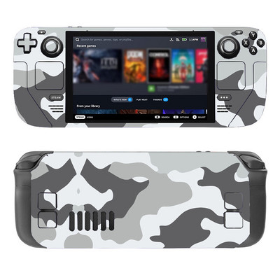 Tvaika klājam Amuflāžas raksta PVC āda Vinila uzlīmes uzlīmes vāciņš, putekļu necaurlaidīgs aizsargs