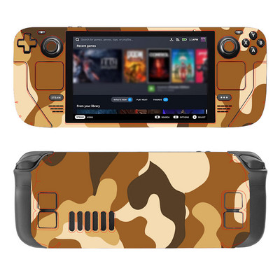 Tvaika klājam Amuflāžas raksta PVC āda Vinila uzlīmes uzlīmes vāciņš, putekļu necaurlaidīgs aizsargs