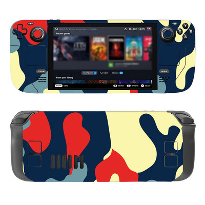 Tvaika klājam Amuflāžas raksta PVC āda Vinila uzlīmes uzlīmes vāciņš, putekļu necaurlaidīgs aizsargs