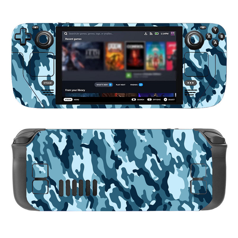 Tvaika klājam Amuflāžas raksta PVC āda Vinila uzlīmes uzlīmes vāciņš, putekļu necaurlaidīgs aizsargs