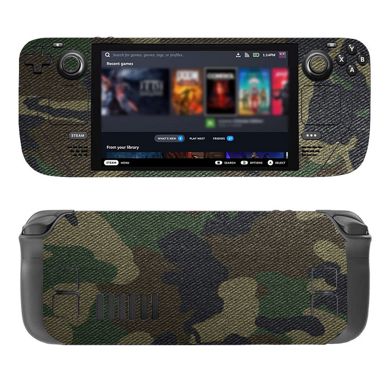 Tvaika klājam Amuflāžas raksta PVC āda Vinila uzlīmes uzlīmes vāciņš, putekļu necaurlaidīgs aizsargs