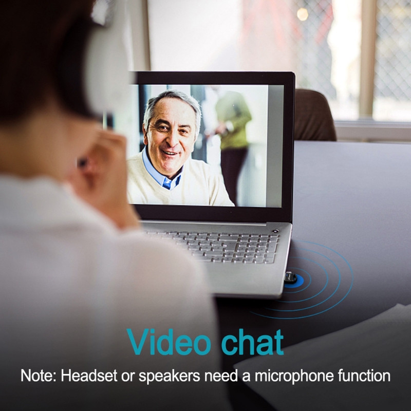 USB ar Bluetooth saderīgs adapteris datoram USB sargspraudnis galddatoram klēpjdatoram datora peles tastatūras austiņas stereo mūzika